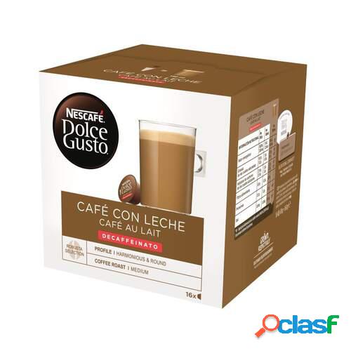 Cápsulas Dolce Gusto Au Lait Descafeinado - 16 Cápsulas