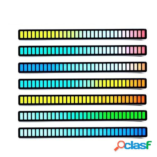 D08-RGB Barras de luz LED inteligentes Control de sonido