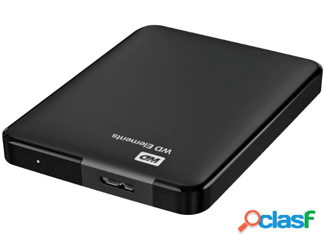 Disco HDD Externo WESTERN DIGITAL Elements 2,5&apos;&apos;