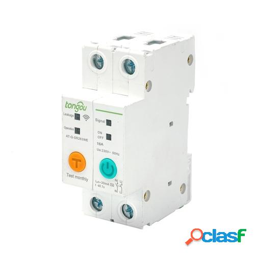 Disyuntor inteligente WIFI 1P Interruptor de riel DIN