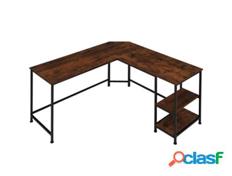 Escritorio De Oficina Hamilton TECTAKE (Madera Industrial