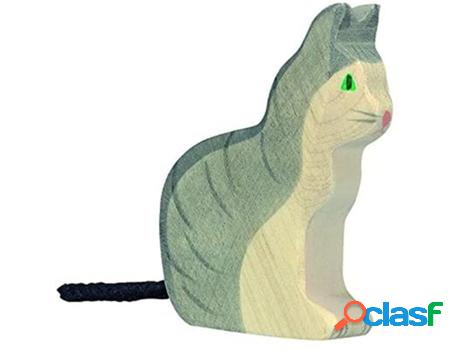 Figuras de Acción HOLZTIGER (Madera - Gris - 7 x 1,9 x 8