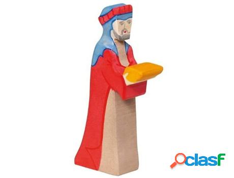 Figuras de Acción HOLZTIGER (Madera - Rojo - 8,5 x 2,3 x 15