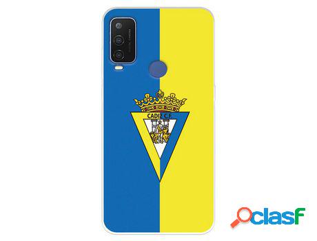 Funda Para Alcatel 1 L Pro Del Cádiz Cf Escudo Fondo