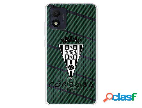 Funda Para Alcatel 1B 2022 Del Córdoba Cf Escudo Blanco Y