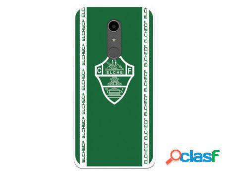 Funda Para Alcatel A3 Del Elche Cf Escudo Fondo Verde Escudo