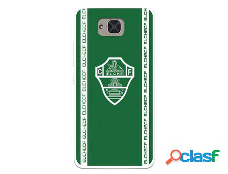 Funda Para Bq Aquaris U2 Del Elche Cf Escudo Fondo Verde