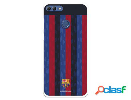 Funda Para Huawei Y9 2019 Del Fc Barcelona Fondo Rayas