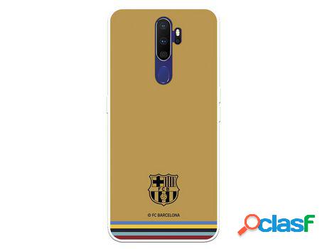 Funda Para Oppo A9 2020 Del Fc Barcelona Escudo Fondo