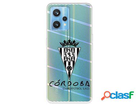 Funda Para Realme 9 Pro+ Del Córdoba Cf Escudo Blanco Y