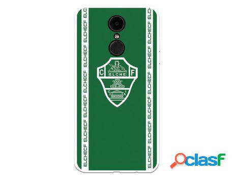 Funda para LG K8 2017 del Elche CF Escudo Fondo Verde Escudo