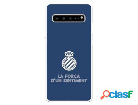 Funda para Samsung Galaxy S10 del RCD Espanyol Escudo Fondo