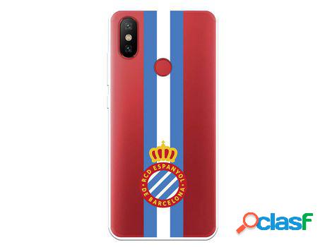 Funda para Xiaomi Mi A2 del RCD Espanyol Escudo Albiceleste
