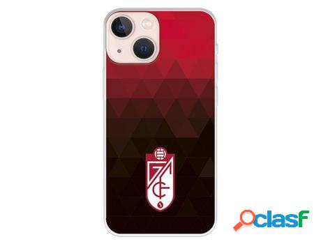 Funda para iPhone 13 Mini del Granada CF Escudo - Fondo Rojo