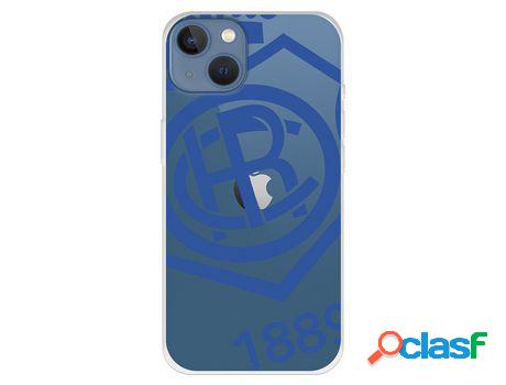 Funda para iPhone 13 del Recre Escudo Fondo Transparente -