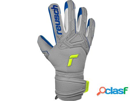 Guantes de Portero REUSCH Attrakt Freegel Plata Azul (8)