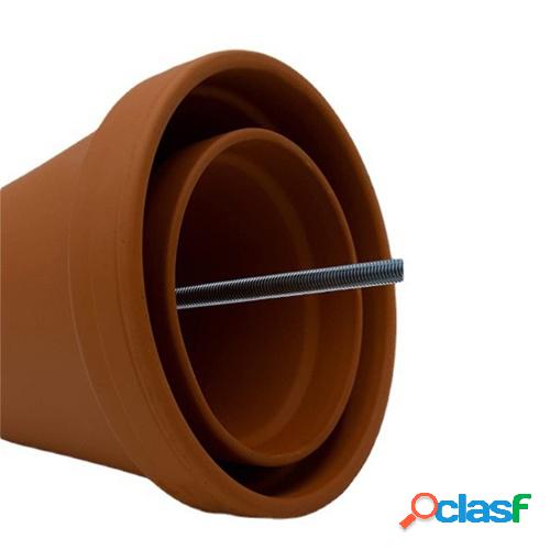 Horno para velas de té de doble pared para calentar Estufa