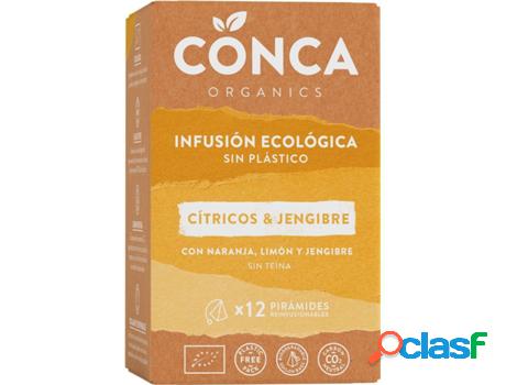 Infusión BIO Citricos & Jengibre Sin Plástico CONCA