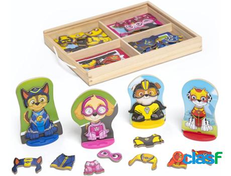 Jogo de Mesa MELISSA & DOUG Paw Patrol Magnetic Pretend Play