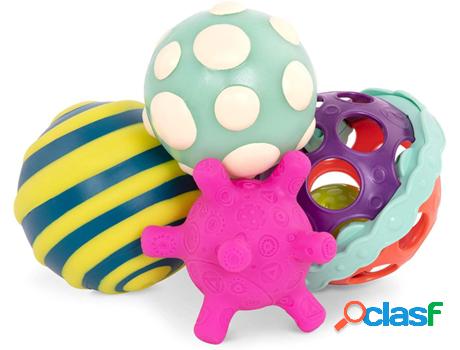 Juego Didáctico B.TOYS (Plástico - Naranja - 9 cm x 11 cm)