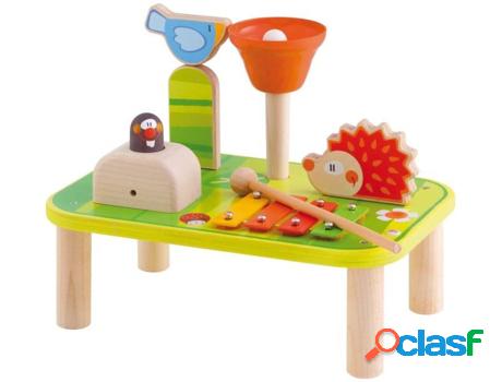 Juego Didáctico SEVI (Madera - Verde - 28 x 23 x 18 cm)
