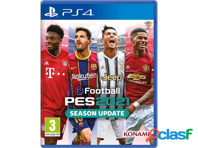 Juego PS4 PES 2021 (Deportes - M3)