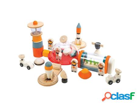 Juego Tradicional TENDER LEAF TOYS (Madera - Naranja - 44.5