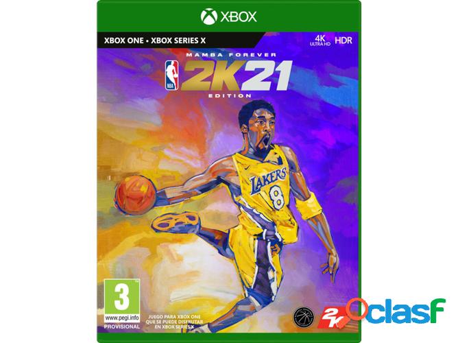 Juego Xbox One NBA 2K21 (Mamba Forever Edition - M3)