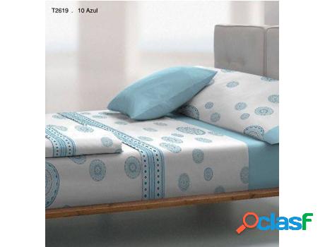 Juego de Sábanas TOLRÁ Estilo-2619 Azul 90 cm