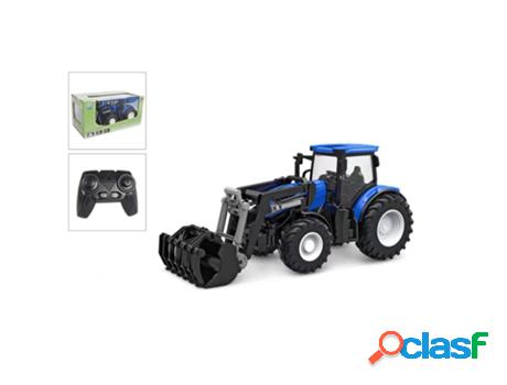 Kids Globe Tractor teledirigido azul y negro 2,4 GHz 27 cm