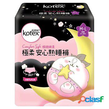 Kimberly-Clark Kotex - Comfort Soft Girly Skin Pants M-L