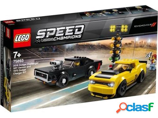 LEGO Speed Champions: 2018 Dodge Challenger SRT Demon y 1970