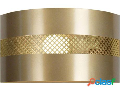 Lámpara de Pared TOSEL Evasion (Dorado - E27 - Máx. 40W -