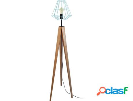 Lámpara de Pié TOSEL Triberg (Azul - E27 - Máx. 40W -