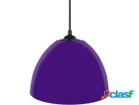 Lámpara de Suspensión TOSEL Celica A (Morado - E27 - Máx.