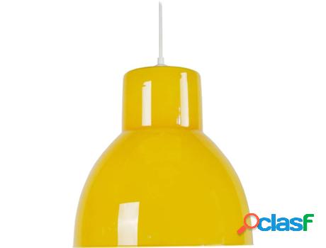 Lámpara de Suspensión TOSEL Cloche Verre A (Amarillo - E27