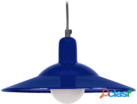 Lámpara de Suspensión TOSEL Lodge (Azul - E27 - Máx. 40 W