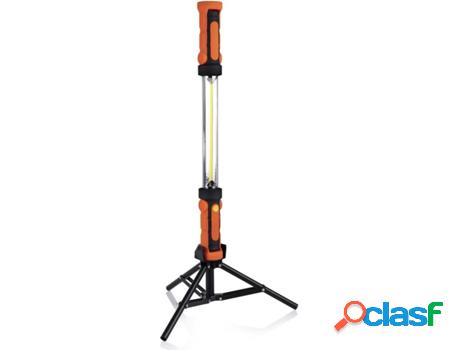 Lámpara de Trabajo SMARTWARES Recargable (Negro -
