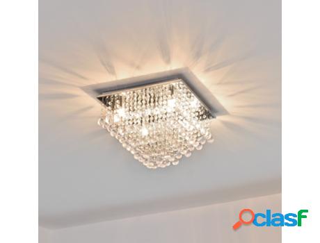 Lámpara de techo LUX.PRO Cromo/Blanco (28 W - G9)