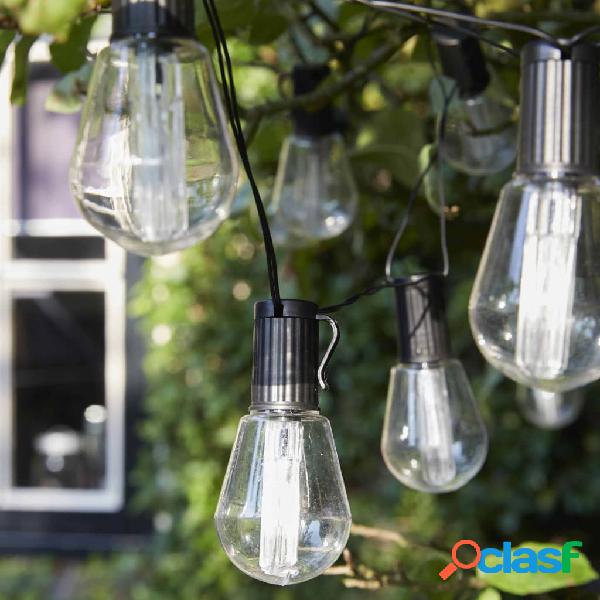 Luxform Luces solares de fiesta con 10 LEDs Alicante