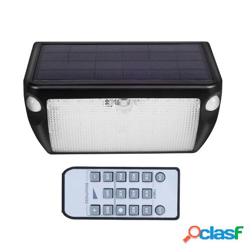 Luz solar Luz de sensor de doble cabeza para exteriores