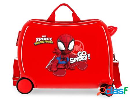 Maleta de Cabina MARVEL Go spidey (Abs - Rojo - 50 x 38 x 20