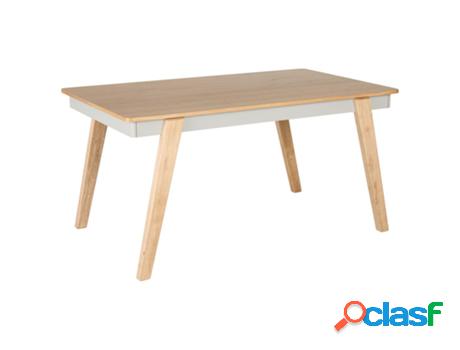 Mesa de Comedor BELIANI Phola (Mdf - Marrón - 90 x 150 x