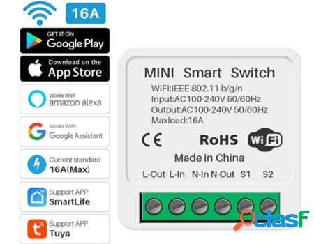 Mini Interruptor Inteligente Wifi 16A (Xy-36)
