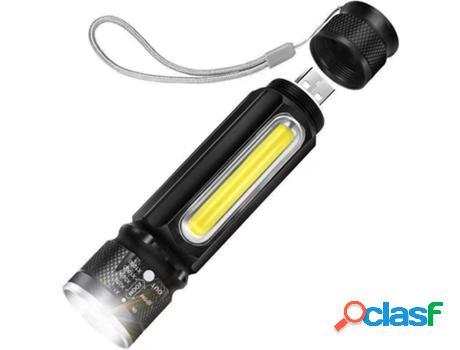 Mini Linterna Led Edc Usb Recargable YAN210