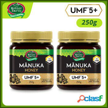 Mother Earth [2 Bottles][UMF™ 5+] New Zealand Manuka Honey