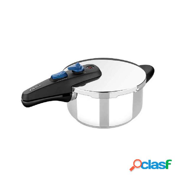 Olla a Presión Rápida Monix Veloce M570002/ Ø22cm/ 6L/