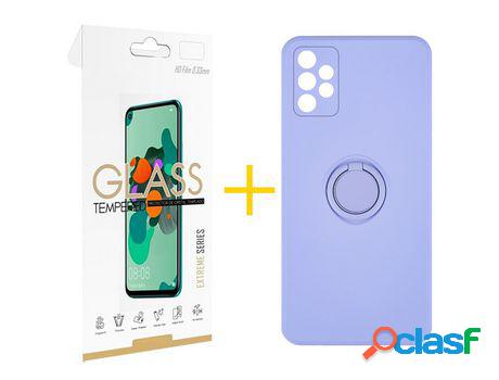 Pack 1 Película 2.5D + Funda SKYHE por Samsung Galaxy A52 S