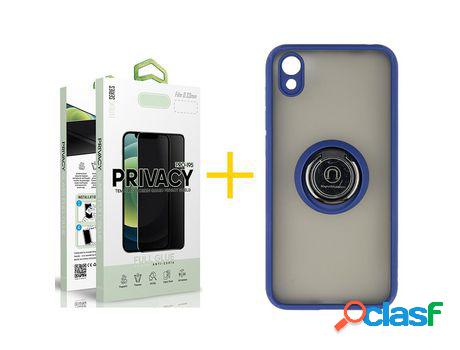 Pack 1 Película Antiespia + Funda SKYHE por Huawei Y5 2019