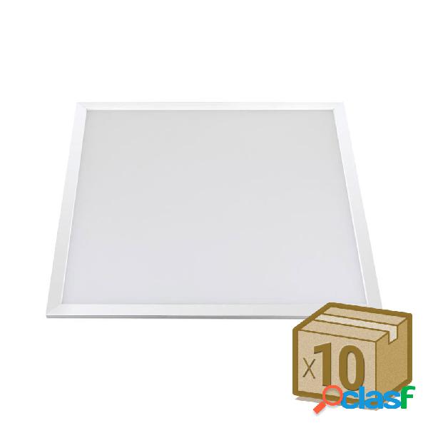 Pack 10 x paneles led 40w chipled osram 60x60 cm blanco